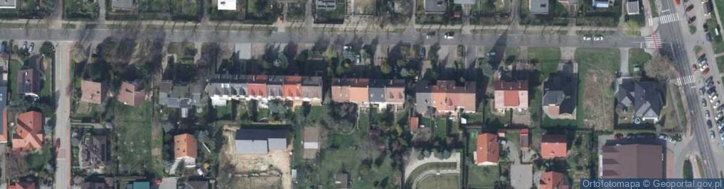 Zdjęcie satelitarne Orzechowa ul.