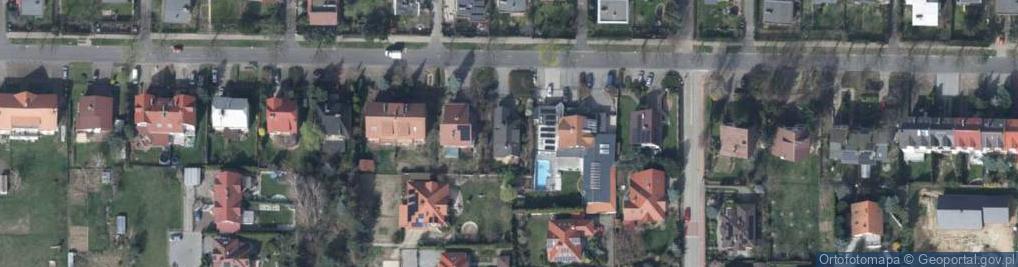 Zdjęcie satelitarne Orzechowa ul.