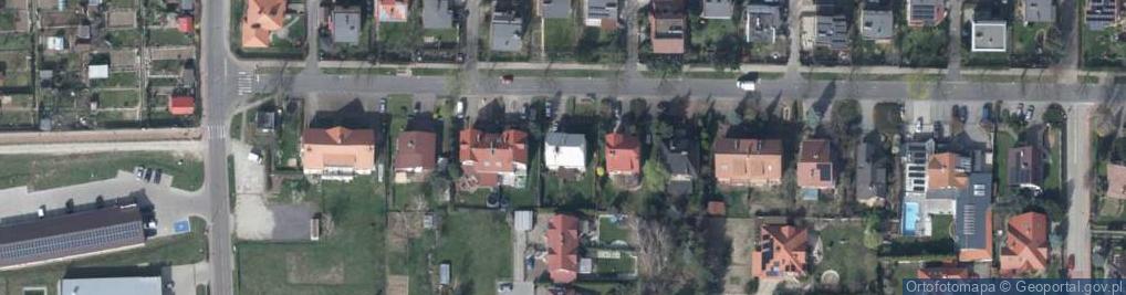 Zdjęcie satelitarne Orzechowa ul.