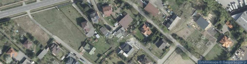 Zdjęcie satelitarne Orzechowa ul.