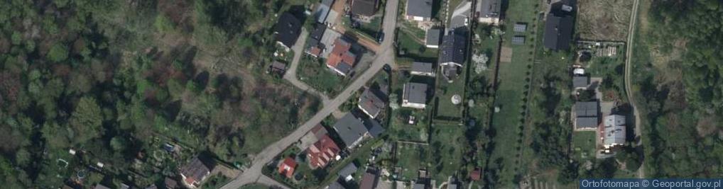 Zdjęcie satelitarne Orzechowa ul.