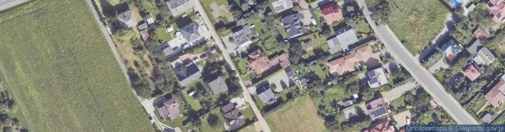 Zdjęcie satelitarne Orzechowa ul.