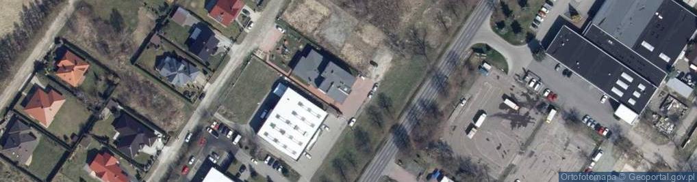Zdjęcie satelitarne Organizacji Katyń ul.