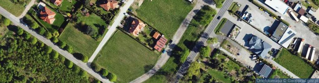 Zdjęcie satelitarne Organizacji Katyń ul.
