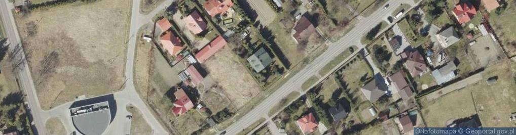 Zdjęcie satelitarne Ordynacka ul.