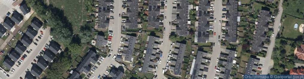 Zdjęcie satelitarne Orzechowa ul.