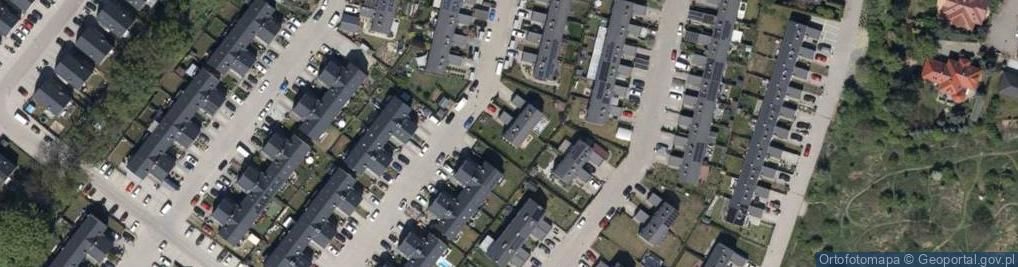 Zdjęcie satelitarne Orzechowa ul.
