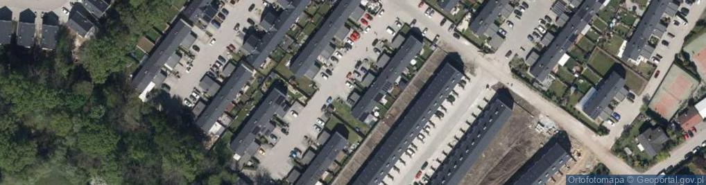Zdjęcie satelitarne Orzechowa ul.