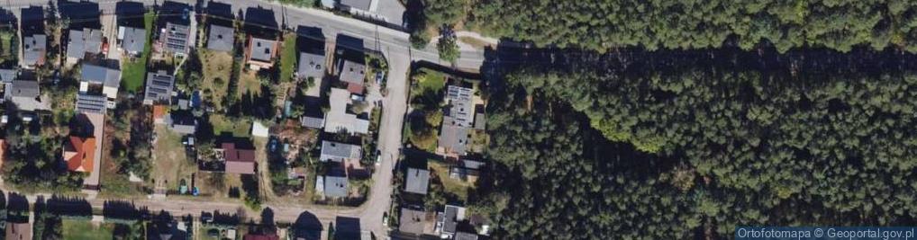 Zdjęcie satelitarne Orzechowa ul.