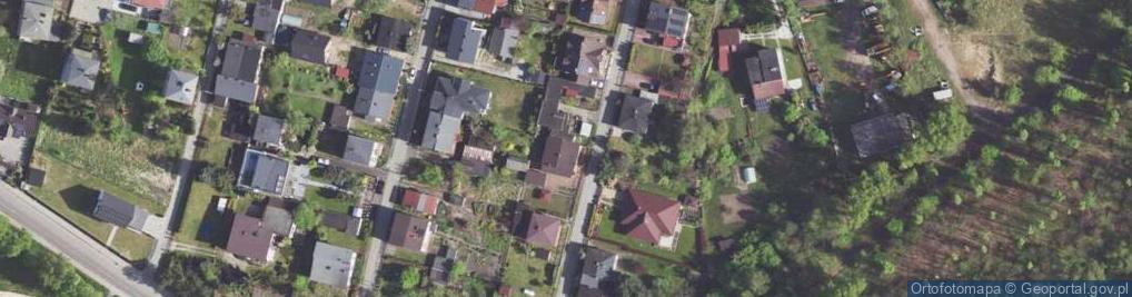 Zdjęcie satelitarne Orkana Władysława ul.