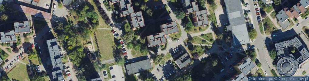 Zdjęcie satelitarne Ordonówny Hanki ul.