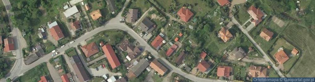 Zdjęcie satelitarne Orzechowa ul.