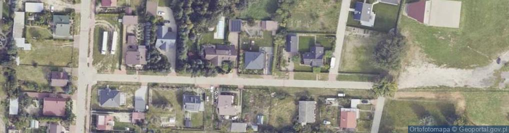 Zdjęcie satelitarne Orzechowa ul.