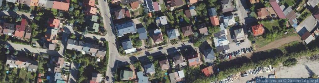 Zdjęcie satelitarne Orzechowa ul.