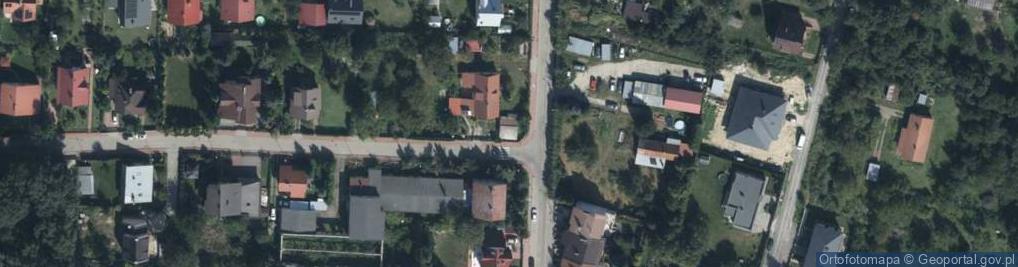Zdjęcie satelitarne Orzechowa ul.