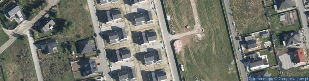 Zdjęcie satelitarne Orzechowa ul.