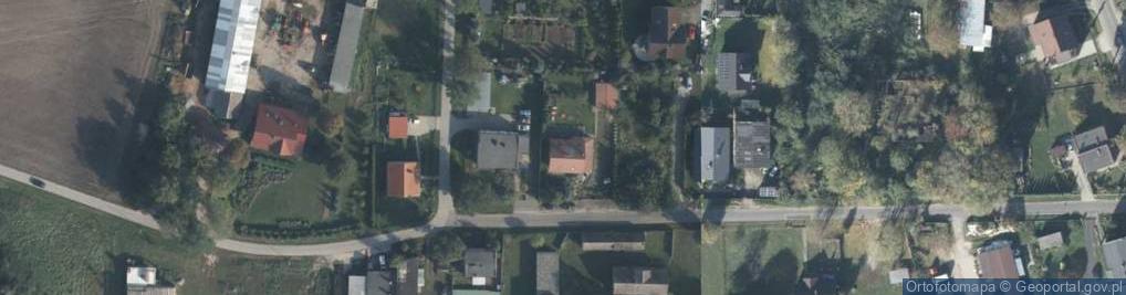 Zdjęcie satelitarne Orzechowa ul.