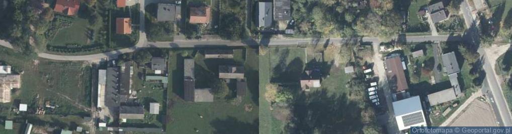 Zdjęcie satelitarne Orzechowa ul.