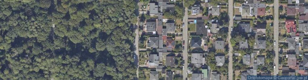 Zdjęcie satelitarne Orzechowa ul.