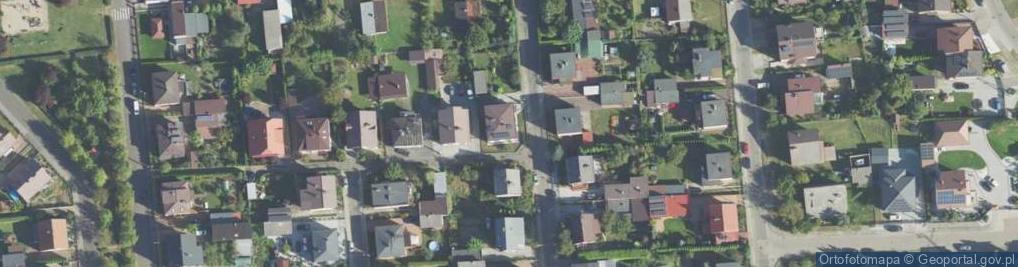 Zdjęcie satelitarne Orzechowa ul.