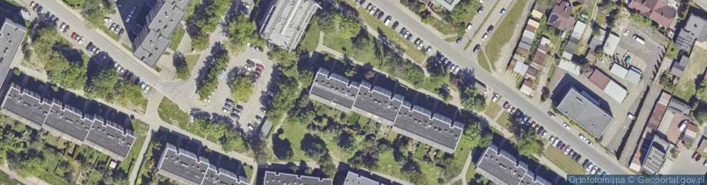 Zdjęcie satelitarne Orzeszkowej Elizy ul.