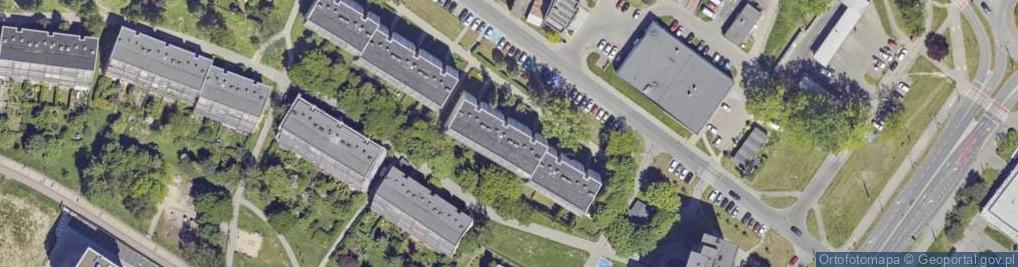 Zdjęcie satelitarne Orzeszkowej Elizy ul.