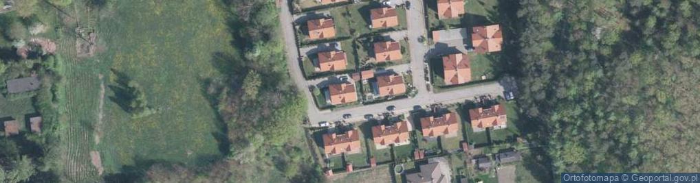 Zdjęcie satelitarne Orzechowa ul.
