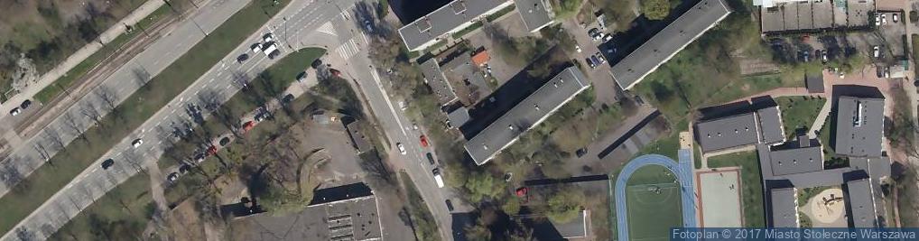 Zdjęcie satelitarne Ordona Juliana Konstantego ul.