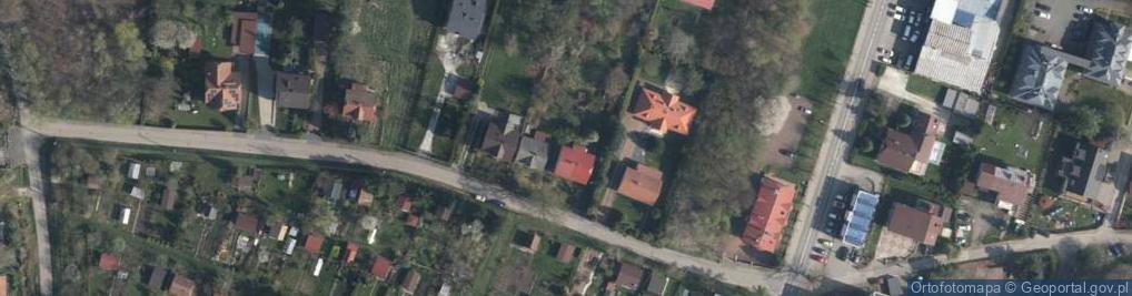 Zdjęcie satelitarne Orzechowa ul.