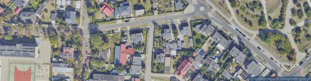 Zdjęcie satelitarne Orzechowa ul.