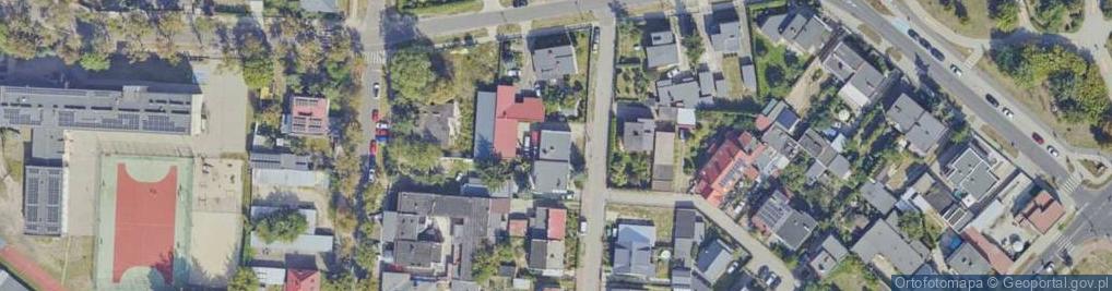 Zdjęcie satelitarne Orzechowa ul.