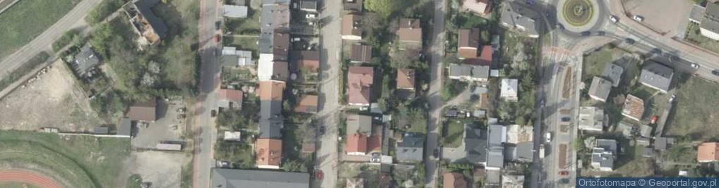Zdjęcie satelitarne Orwida ul.