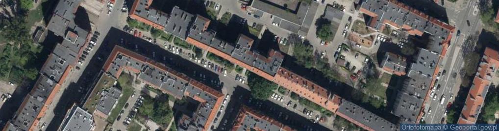 Zdjęcie satelitarne Orzeszkowej Elizy ul.