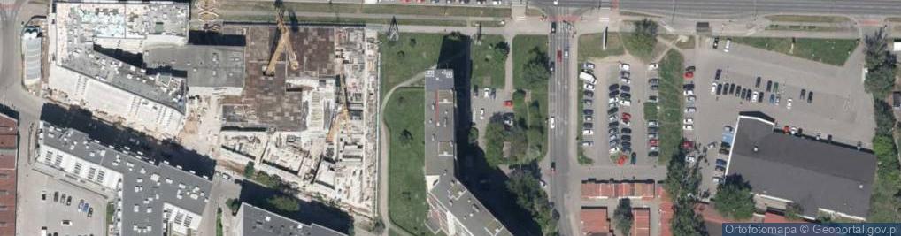 Zdjęcie satelitarne Orzechowa ul.
