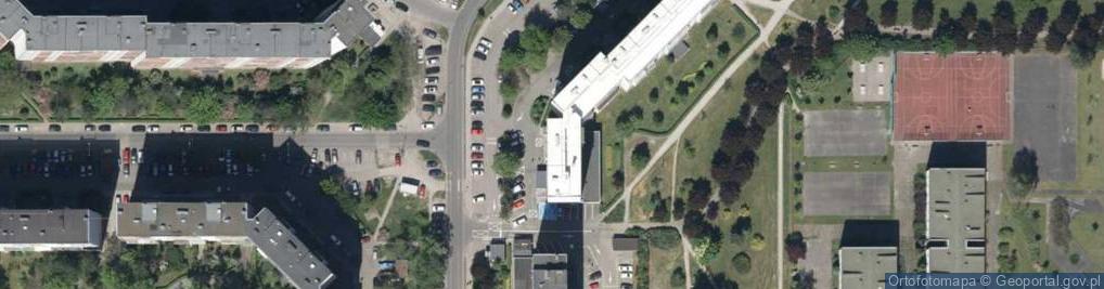 Zdjęcie satelitarne Orzechowa ul.