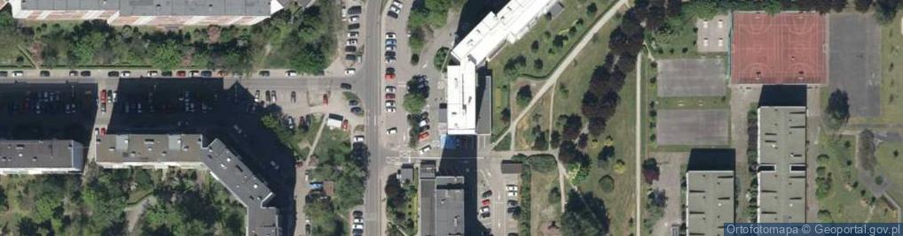 Zdjęcie satelitarne Orzechowa ul.