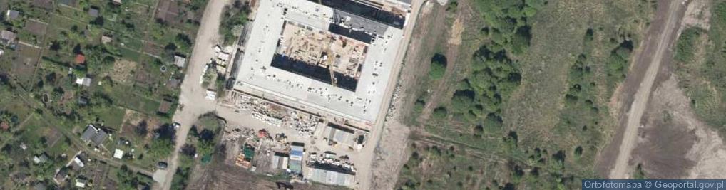 Zdjęcie satelitarne Orawska ul.