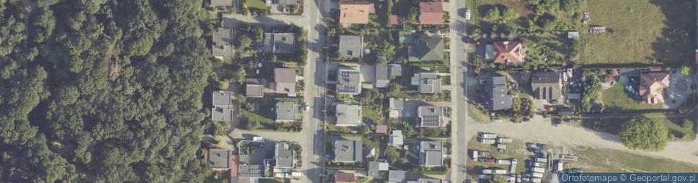 Zdjęcie satelitarne Orzechowa ul.