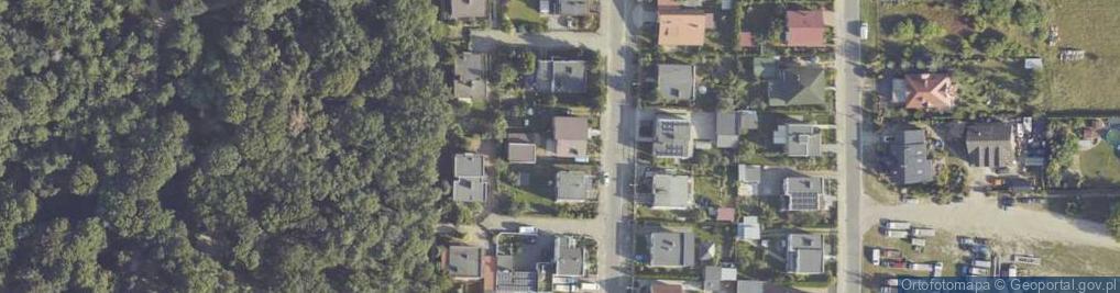 Zdjęcie satelitarne Orzechowa ul.