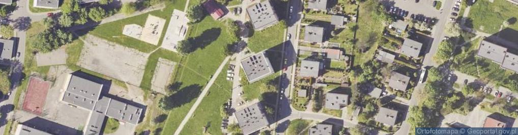 Zdjęcie satelitarne Orzechowa ul.
