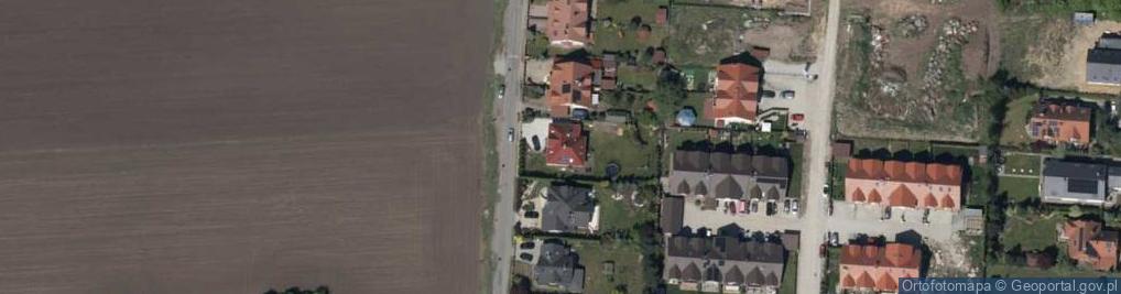 Zdjęcie satelitarne Orzechowa ul.