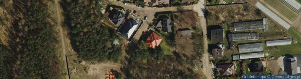 Zdjęcie satelitarne Orzechowa ul.
