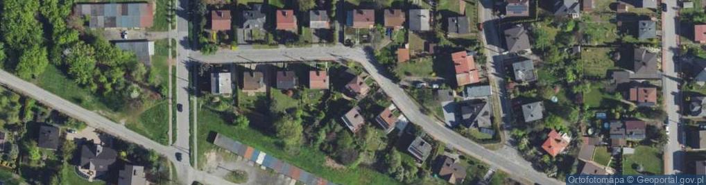Zdjęcie satelitarne Orzechowa ul.