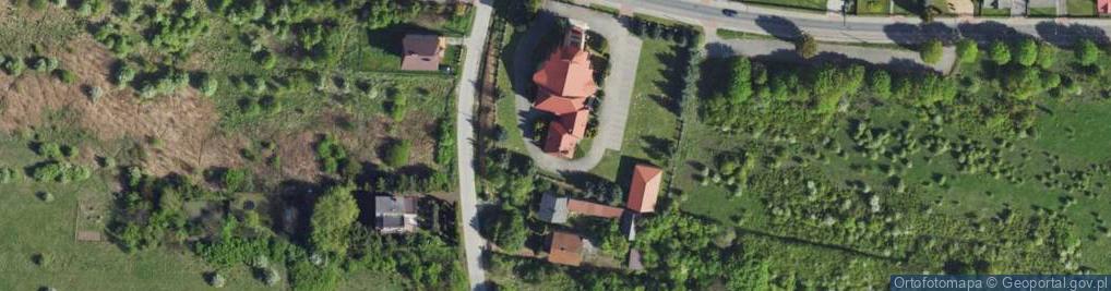 Zdjęcie satelitarne Orłowska ul.