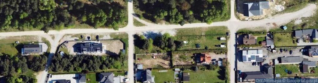 Zdjęcie satelitarne Orzechowa ul.