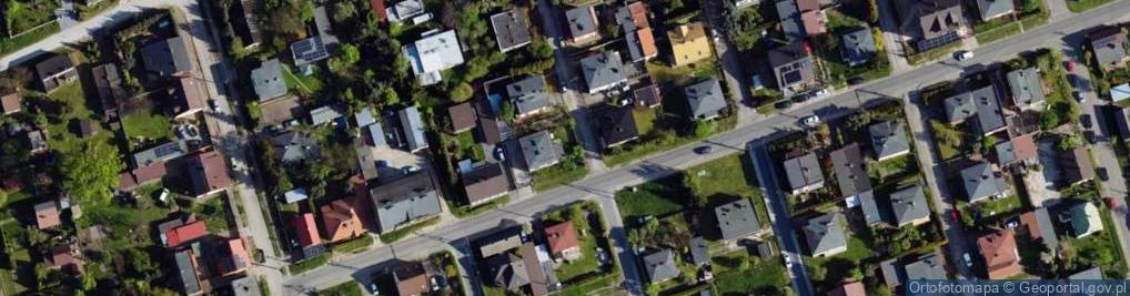 Zdjęcie satelitarne Orzycka ul.