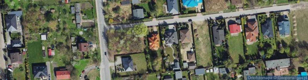 Zdjęcie satelitarne Orzechowa ul.