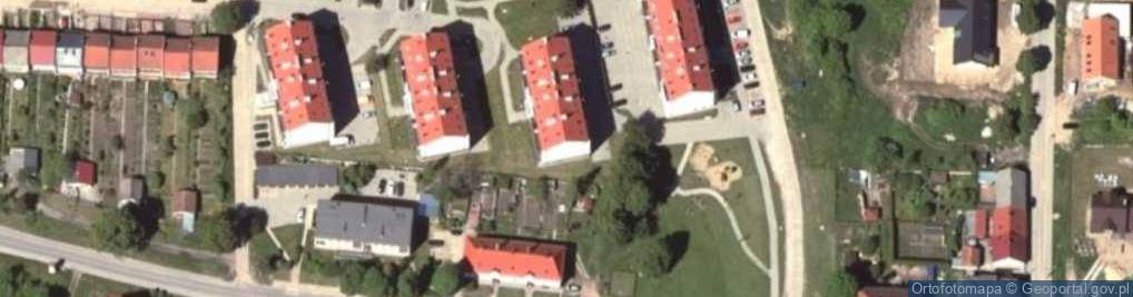 Zdjęcie satelitarne Osiedle Zielone Wzgórze os.
