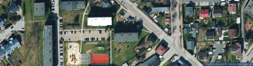 Zdjęcie satelitarne Osiedle Okrzei os.