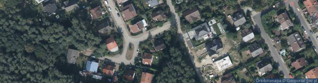 Zdjęcie satelitarne Osiedle Leśne os.